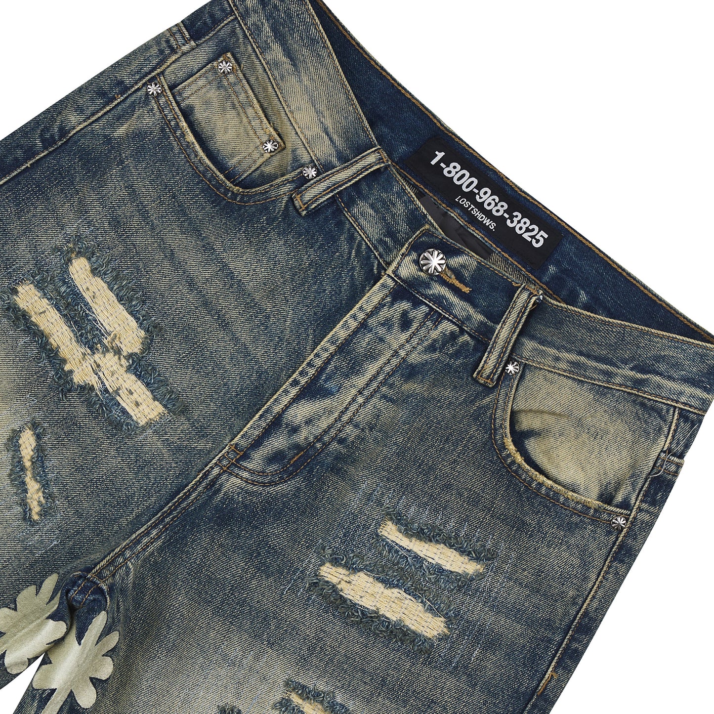 Dstry Denim Short | Bone