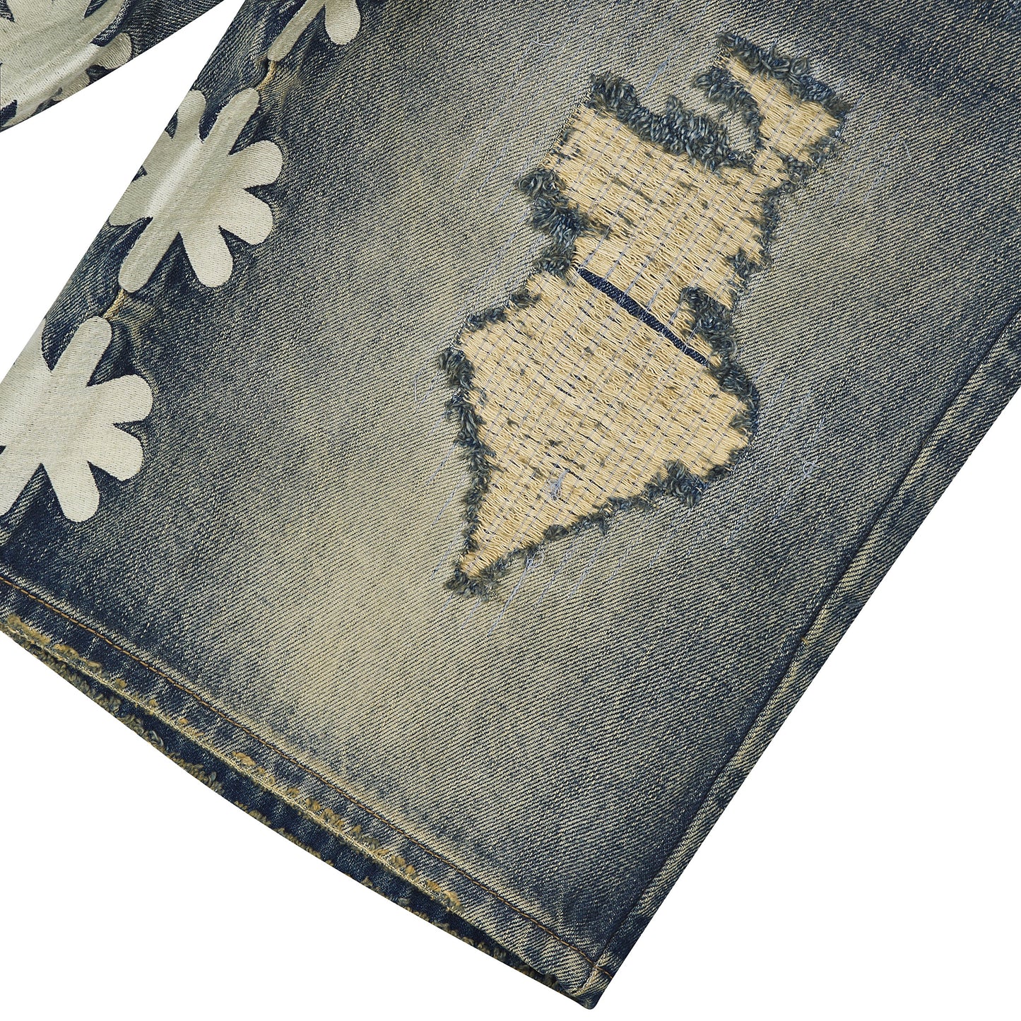 Dstry Denim Short | Bone