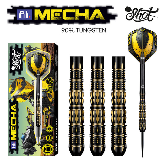 SHOT - AI MECHA Dart Set - 90% Tungsten - 24g