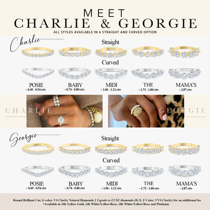 Mama's Georgie Band (Curved) 2.87 ctw