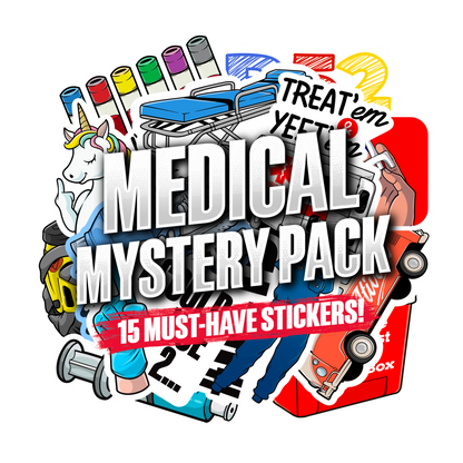 Mystery Sticker Packs | Medical