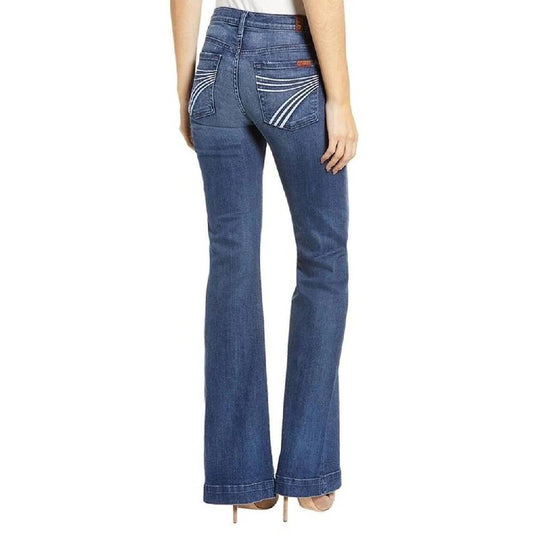 7 For All Mankind Dojo Trouser - Lake Blue