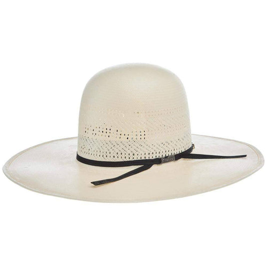American Triple Fancy Vented 4 1/4" Brim Open Crown Straw Hat