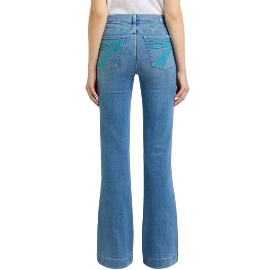 7 For All Mankind Dojo - Ice Flow