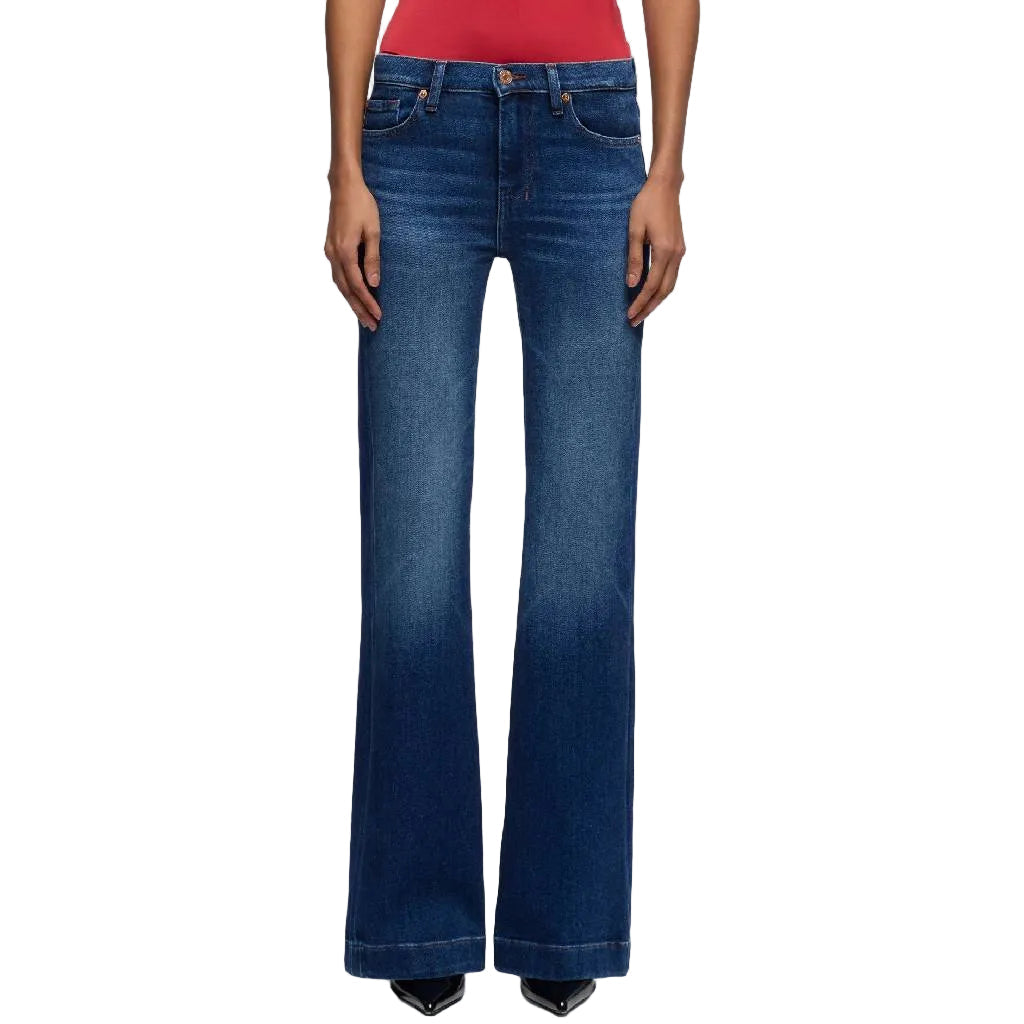 7 For All Mankind Embellished Dojo Slim Illusion Jean - Current
