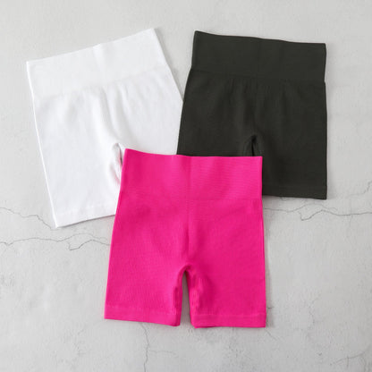 High Waist Slimming Gym Shorts