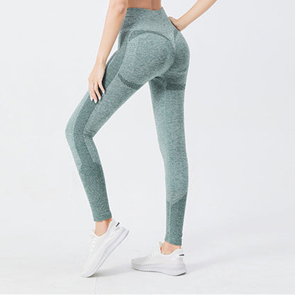 High-Waisted Tight-Fitting Sports Leggings for Women