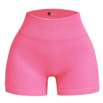 High Waist Slimming Gym Shorts