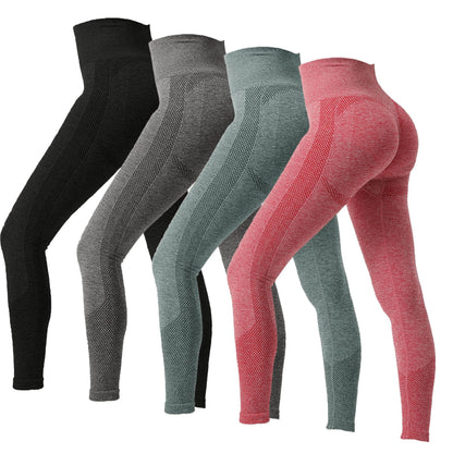 High-Waisted Tight-Fitting Sports Leggings for Women