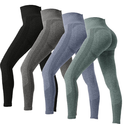 High-Waisted Tight-Fitting Sports Leggings for Women