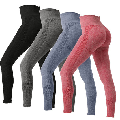 High-Waisted Tight-Fitting Sports Leggings for Women