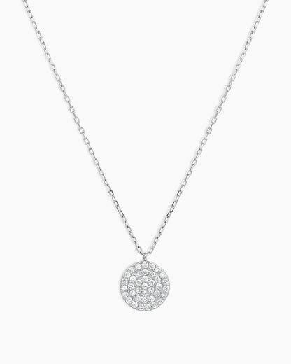 14K Diamond Pavé Necklace
