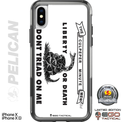 The Culpeper Minutemen Flag, Don't Tread on Me, Liberty or Death Custom Printed Case Design for Apple, Samsung, Google & Motorola Phone Models