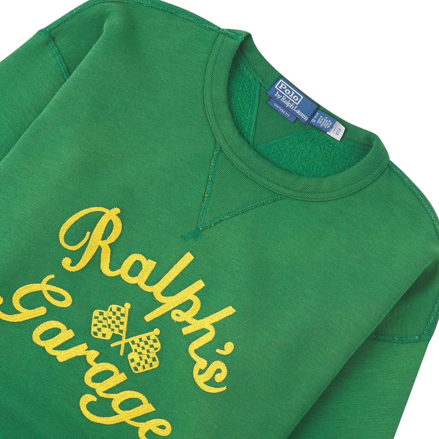 Ralph's Garage Sweatshirt | Tennis Green