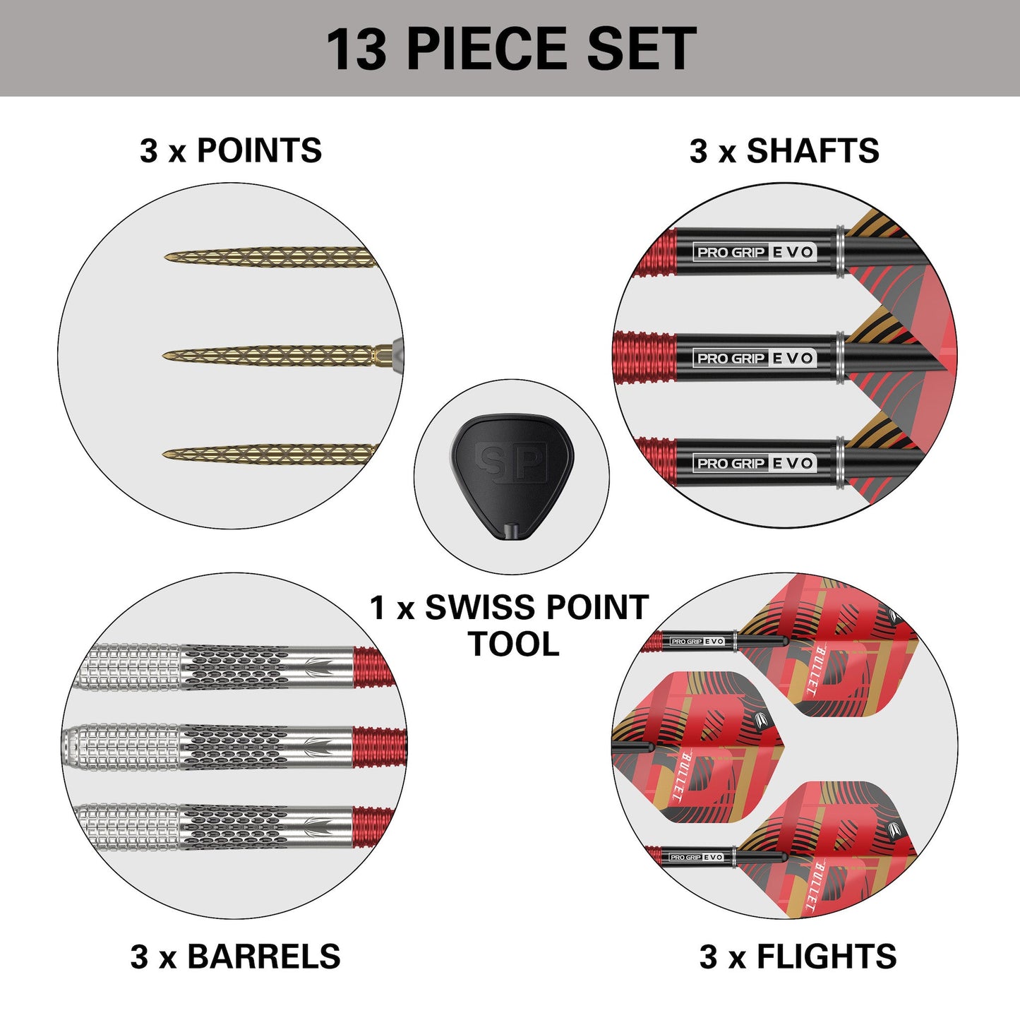 TARGET - Stephen Bunting G5 - 95% Tungsten - 23g