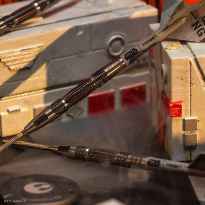 TARGET x STAR WARS - 26g - X WING - Steel Tip Swiss Point - 90% Tungsten Darts