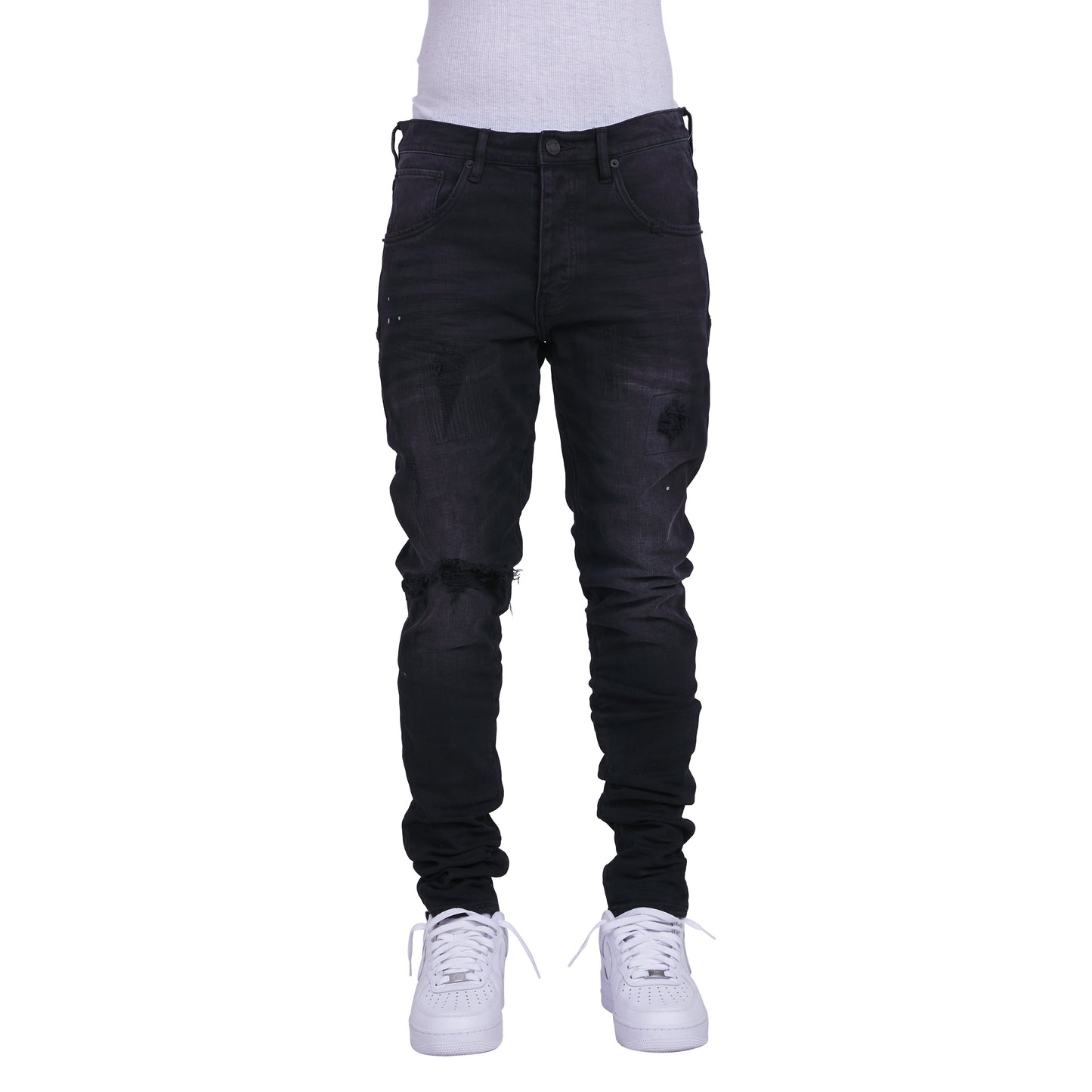 Black Repair Denim