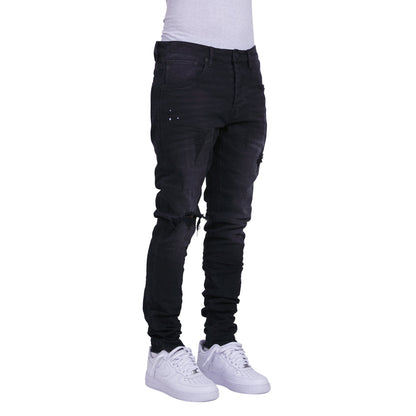 Black Repair Denim
