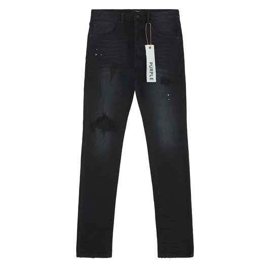 Black Repair Denim