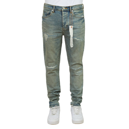 Light Blue Vintage Repair Denim