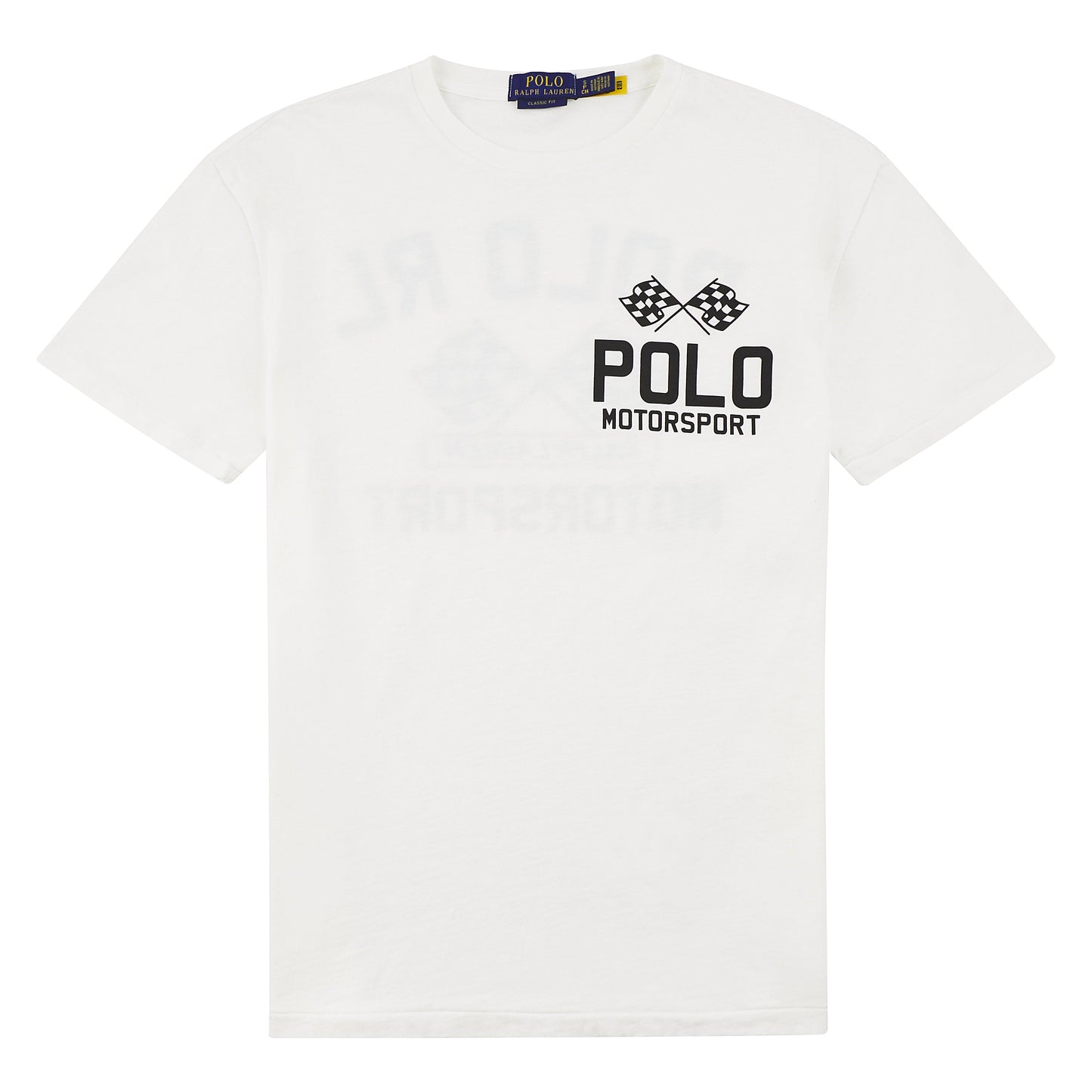Finished Line Tee | White