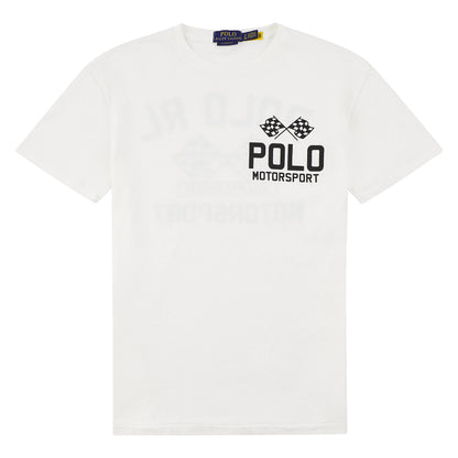 Finished Line Tee | White