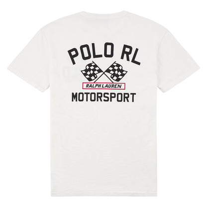 Finished Line Tee | White