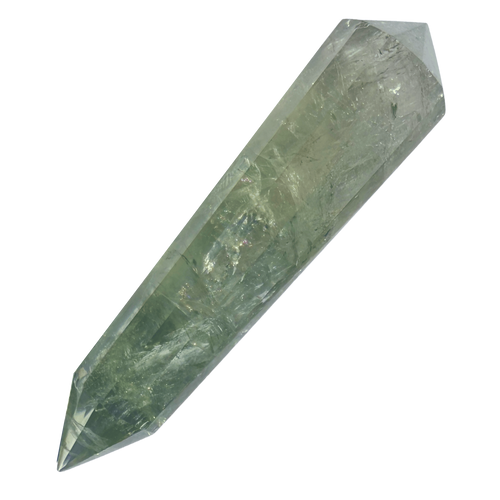 12-Sided Prasiolite Vogel Crystal