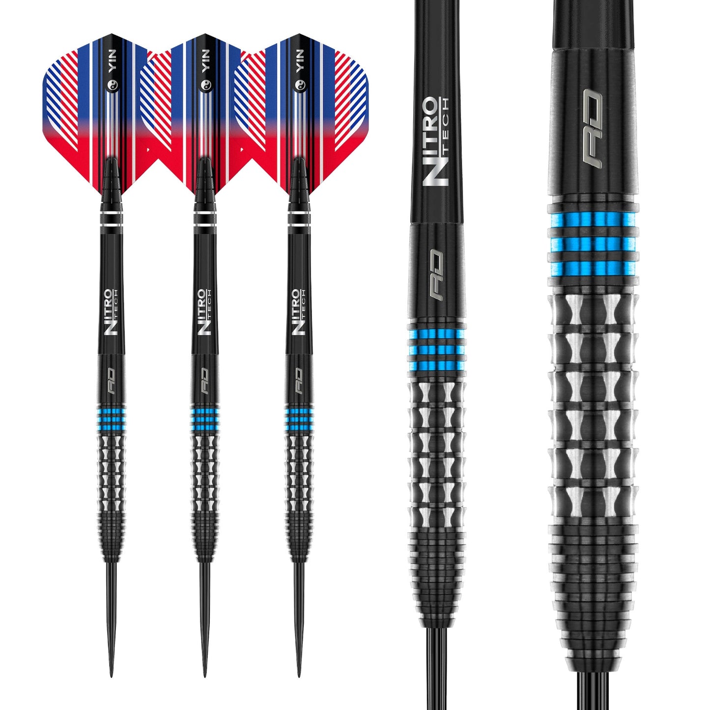 RED DRAGON - Vengeance Blue Darts - 90% Tungsten - 22g