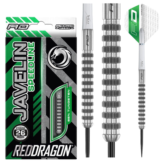 RED DRAGON - Javelin Speedline Darts - 85% Tungsten - 26g