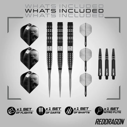 RED DRAGON - 23g RECON TAPERED Darts - 90% Tungsten