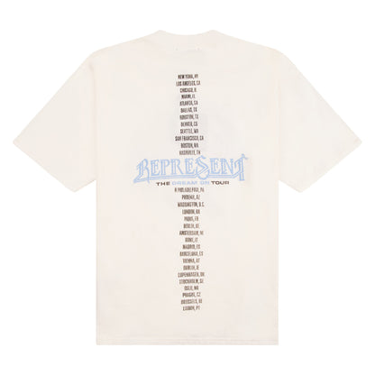 Golden Tour Tee | Flat White
