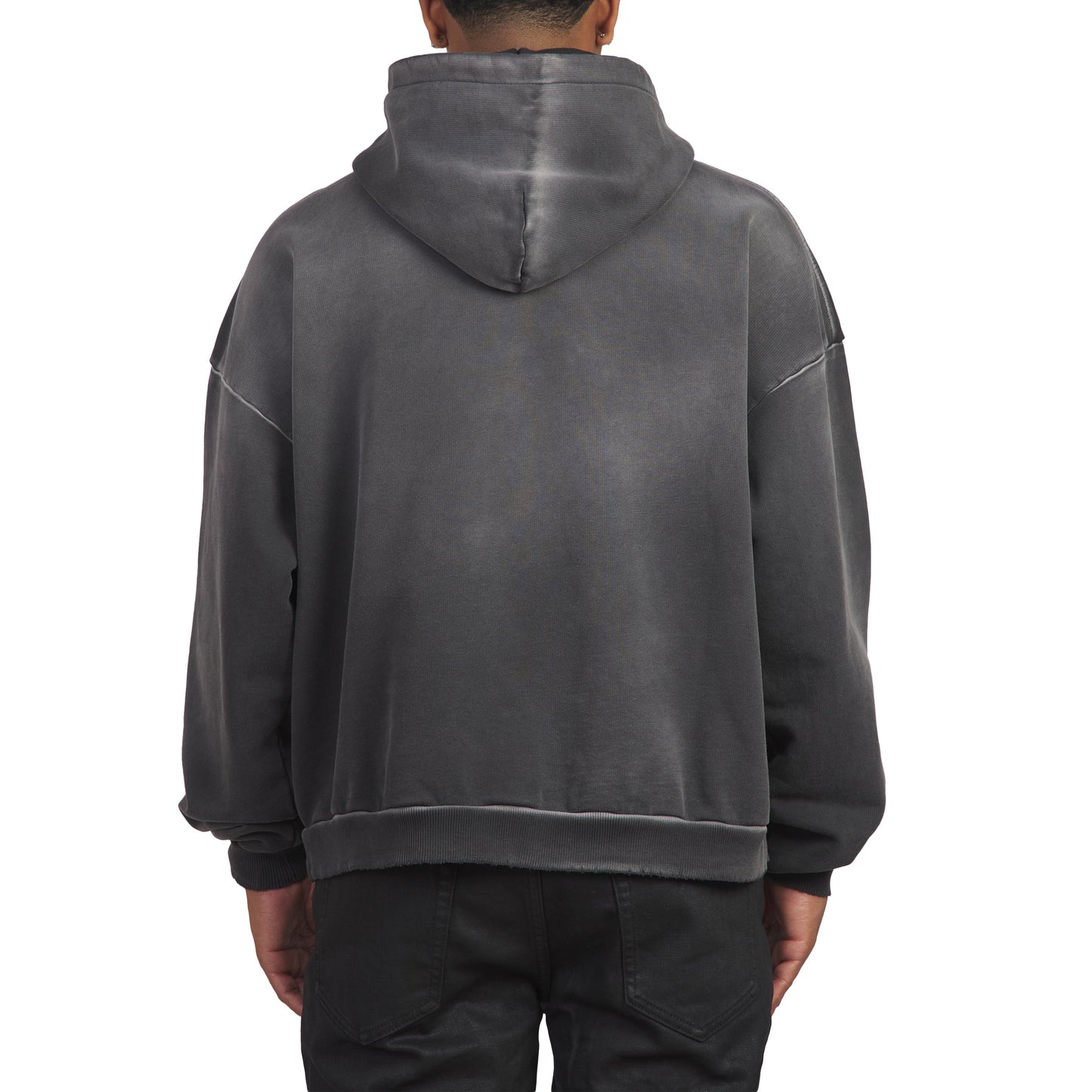 Loaded With Love Hoodie | Stained Black
