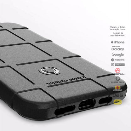 Rugged Shield Branded Solid Color TPU Cases for all Apple iPhone Models