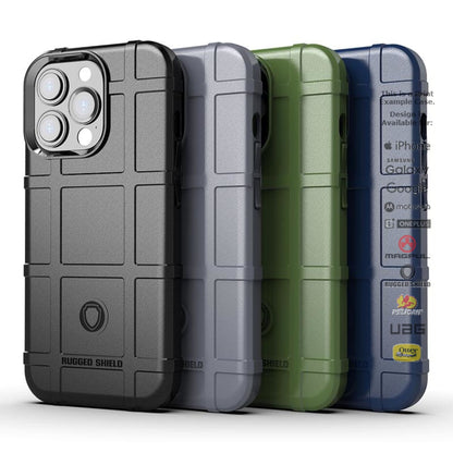 Rugged Shield Branded Solid Color TPU Cases for all Apple iPhone Models