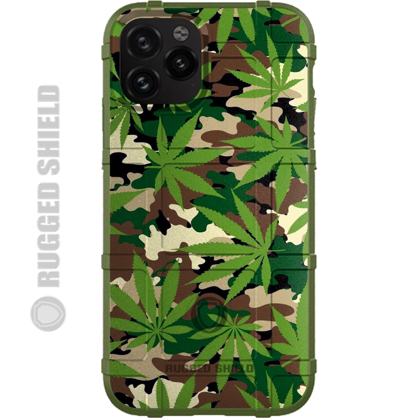 Cannabis Camouflage Custom Printed Case Design for Apple, Samsung, Google & Motorola Phone Models