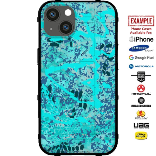 Kryptek Obskura Glacier Official Camouflage Pattern Custom Printed Case Design for Apple, Samsung, Google & Motorola Phone Models