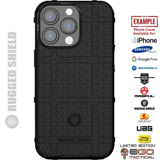 Y Black Camouflage Custom Printed Case Design for Apple, Samsung, Google & Motorola Phone Models