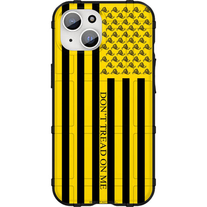 Gadsden Snake Don't Tread on Me Subdued US American Flag Custom Printed Case Design for Apple, Samsung, Google & Motorola Phone Models