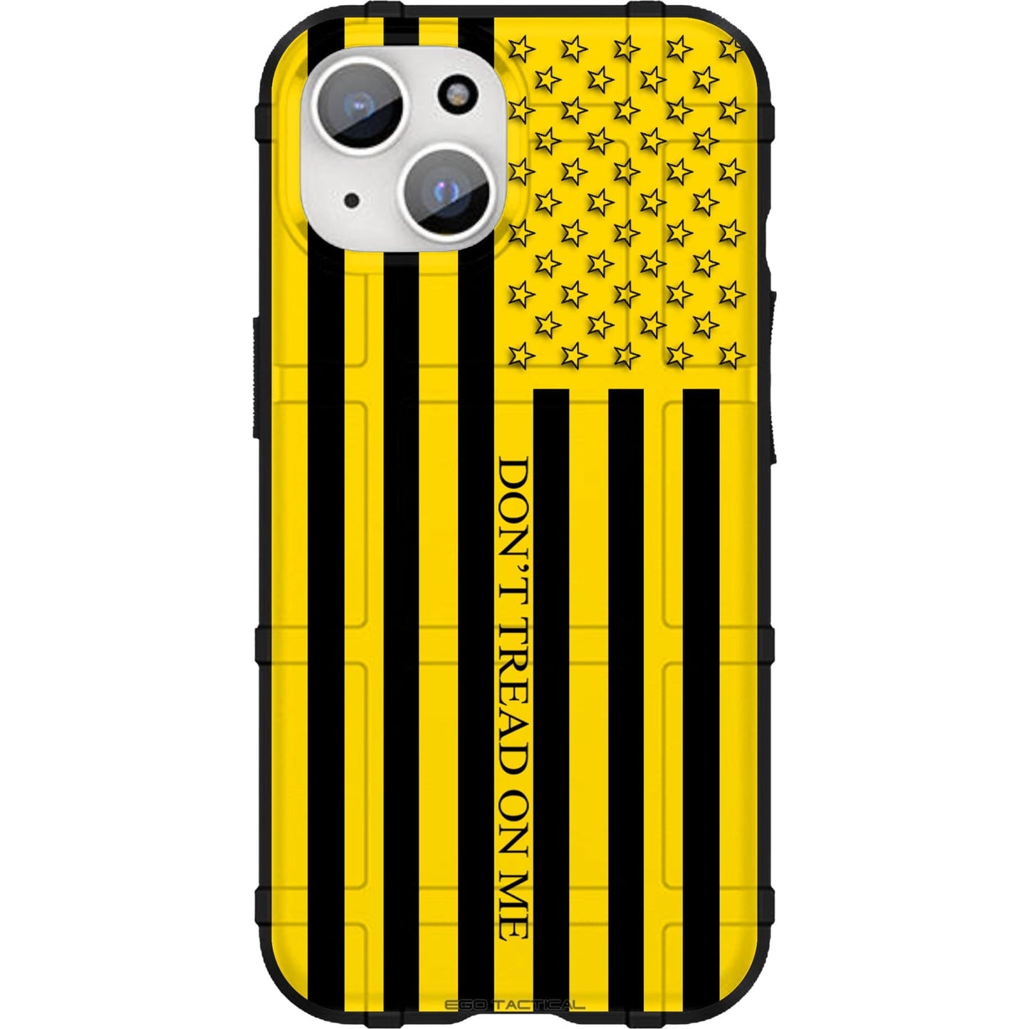 Gadsden Snake Don't Tread on Me Subdued US American Flag Custom Printed Case Design for Apple, Samsung, Google & Motorola Phone Models