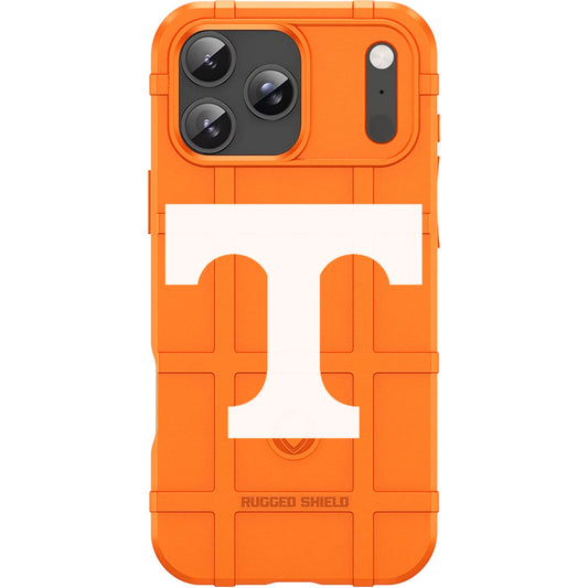 Orange Rugged Shield TPU Case with MagSafe Ring - Tennessee Design for iPhone 17 Pro & 17 Pro Max phone models
