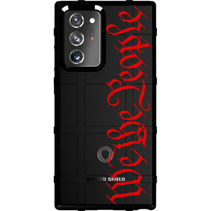 We The People Type Script Custom Printed Case Design for Apple, Samsung, Google & Motorola Phone Models