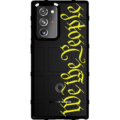 We The People Type Script Custom Printed Case Design for Apple, Samsung, Google & Motorola Phone Models