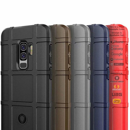 Rugged Shield Branded Solid Color TPU Cases for Samsung Galaxy Phone Models