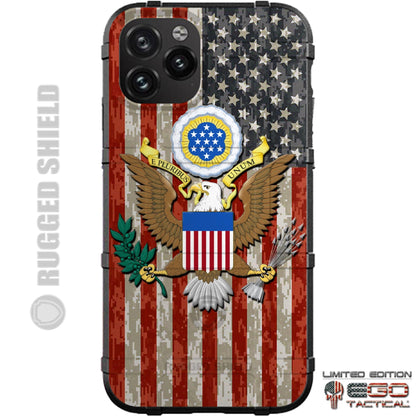 Great Seal US Coat of Arms E Pluribus Unum Custom Printed Case Design for Apple, Samsung, Google & Motorola Phone Models