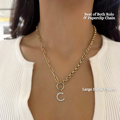 Large Initial Diamond Charm