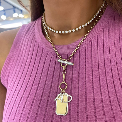 Large Initial Diamond Charm