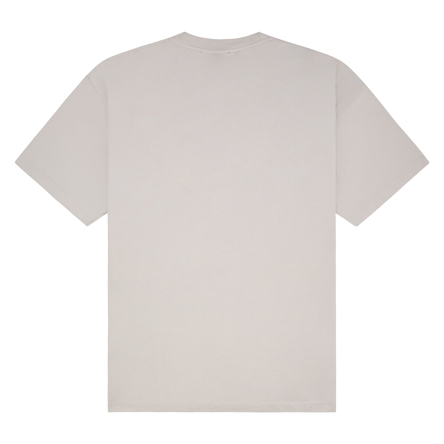 Embroidered Serif Tee | Concrete