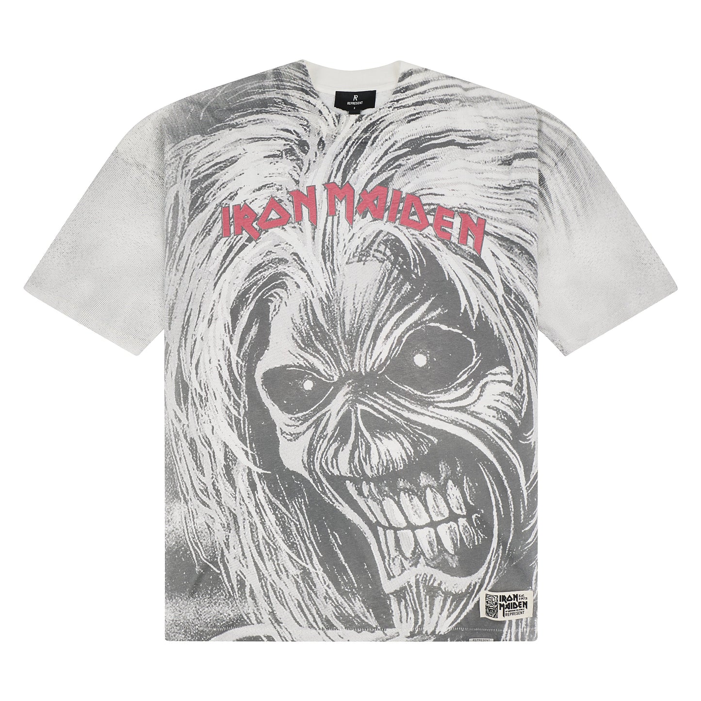 Iron Maiden Killers Tee | Flat White