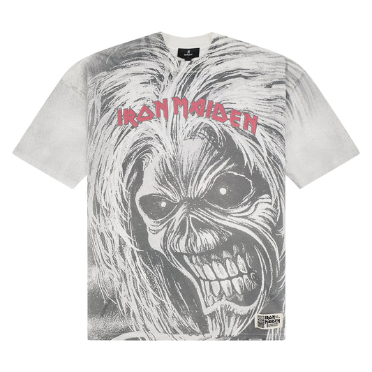 Iron Maiden Killers Tee | Flat White